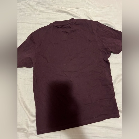 CARHARTT WIP Work In Progress Cropped Casey Tshirt Short Sleeve Purple Plum - Picture 3 of 4